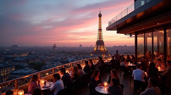 "top 10 des bars rooftop à paris offrant des panoramas époustouflants"